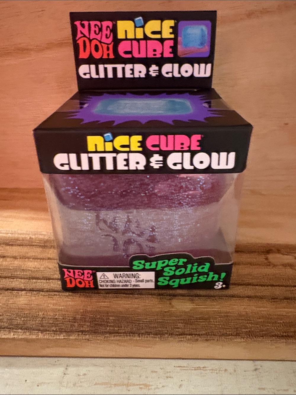 Brand new glitter & glow cube